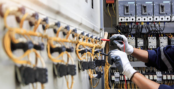 Professional Electrician technician working in Longboat Key, FL